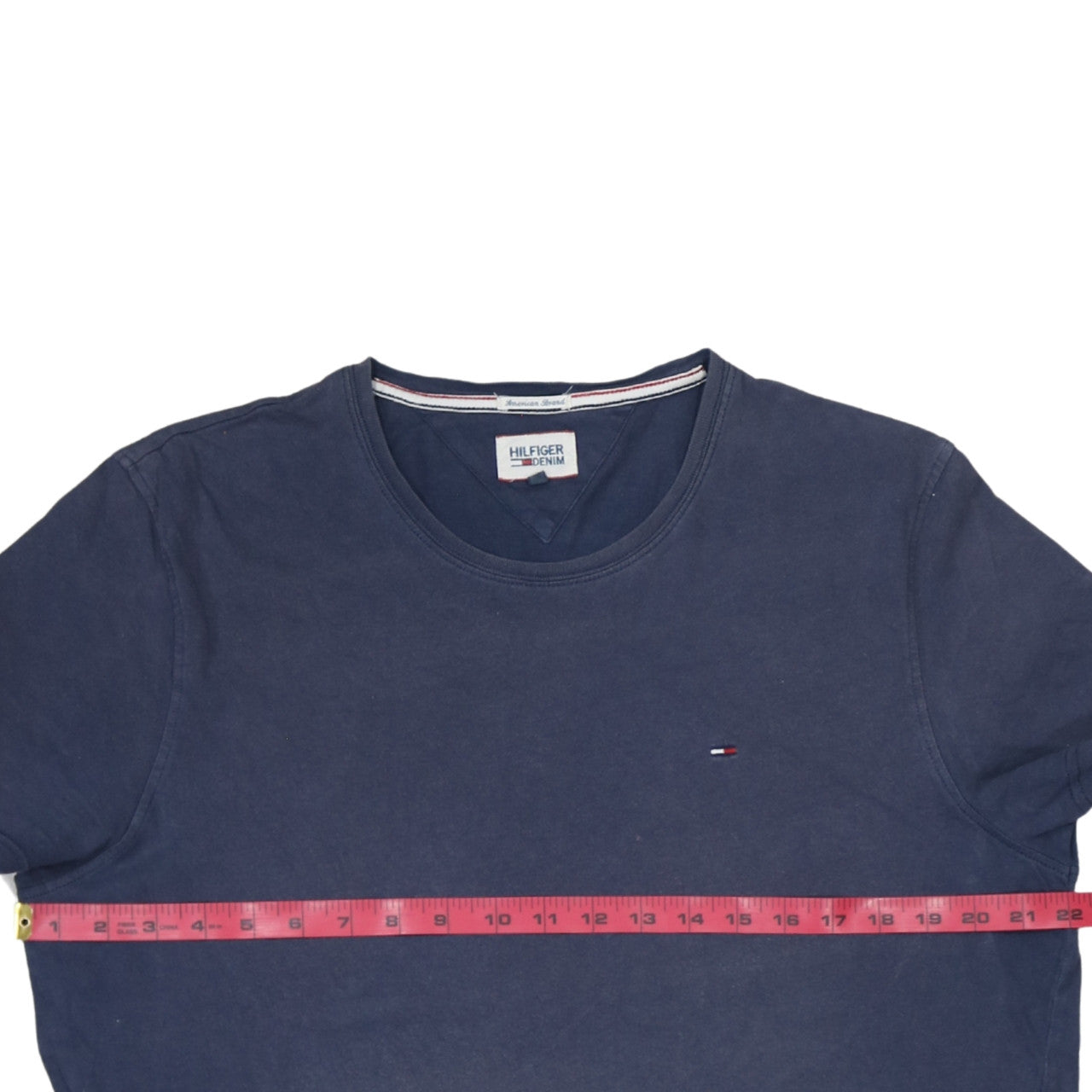 Mens UK Size M Hilfiger Denim Blue  T-Shirt