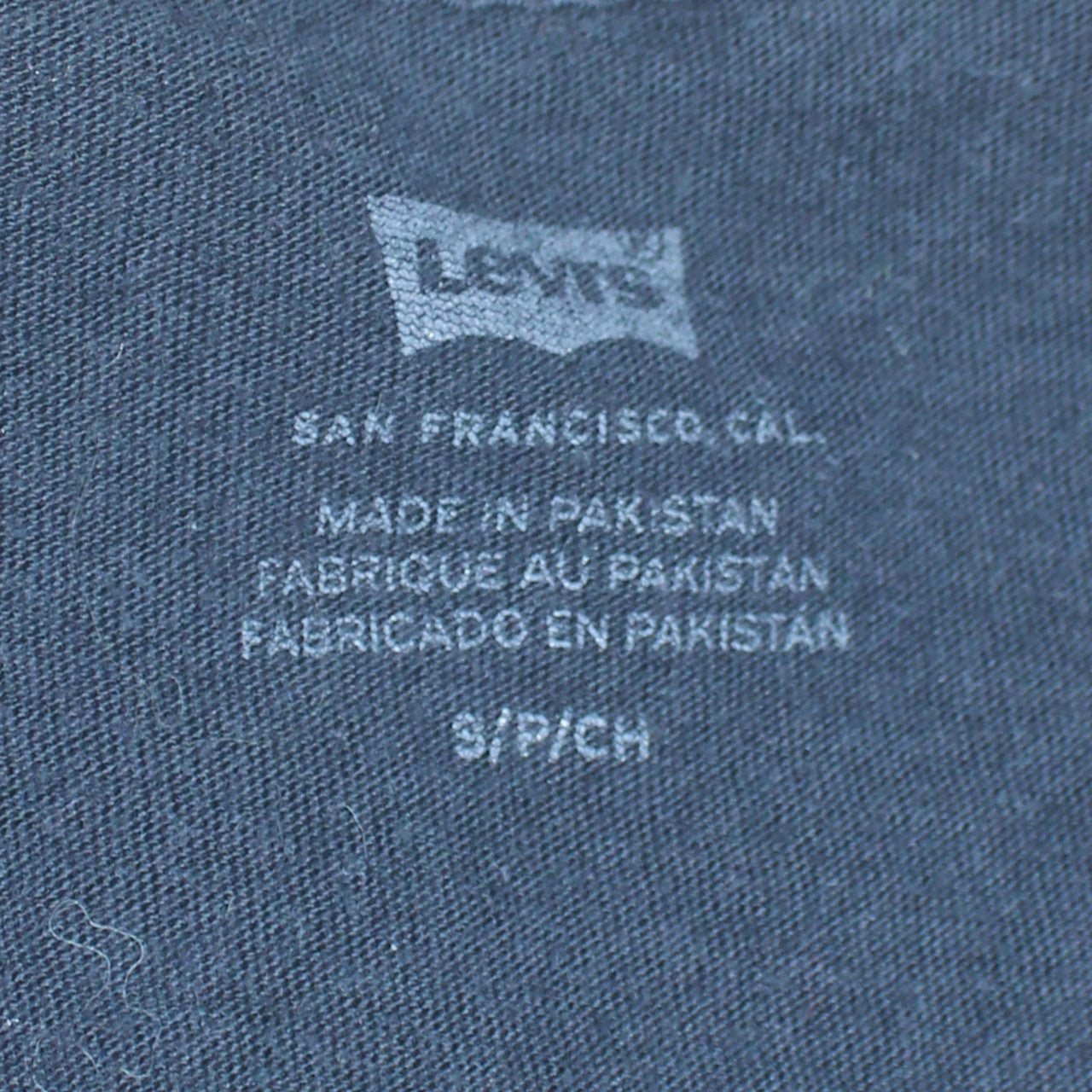 Womens UK Size S Levi's Black Basic T-Shirt