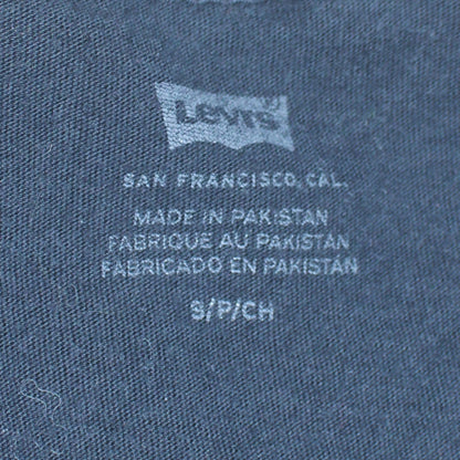 Womens UK Size S Levi's Black Basic T-Shirt
