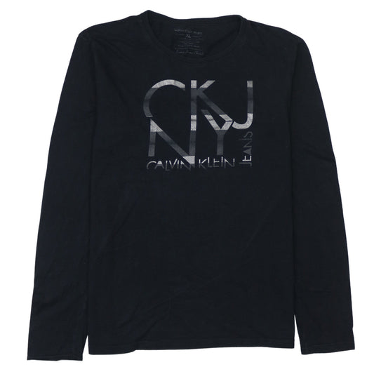 Mens UK Size XL Calvin Klein Jeans Black  T-Shirt