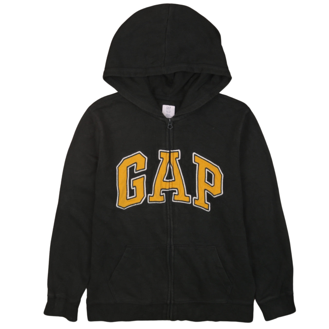 Boys UK Size 14-16 Years Gap Black Full Zip Hoodie