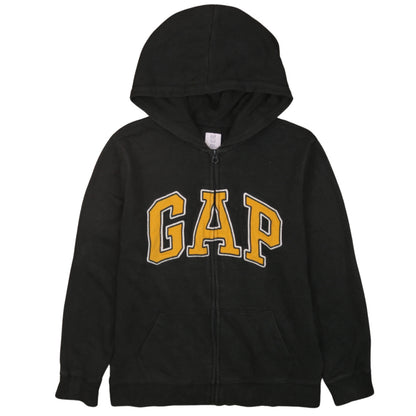 Boys UK Size 14-16 Years Gap Black Full Zip Hoodie