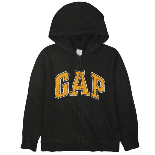 Boys UK Size 14-16 Years Gap Black Full Zip Hoodie