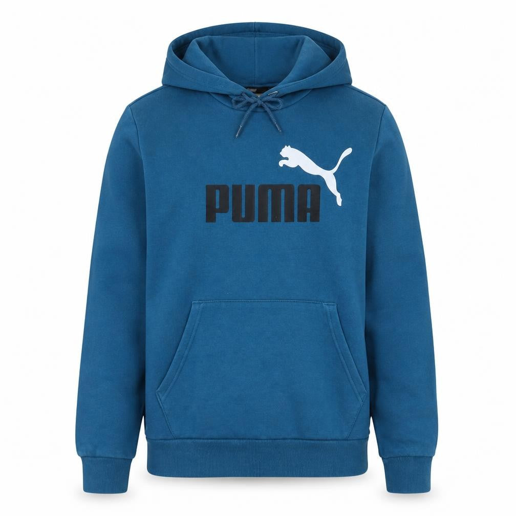 Mens UK Size S PUMA Blue Pullover Hoodie