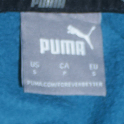 Mens UK Size S PUMA Blue Pullover Hoodie