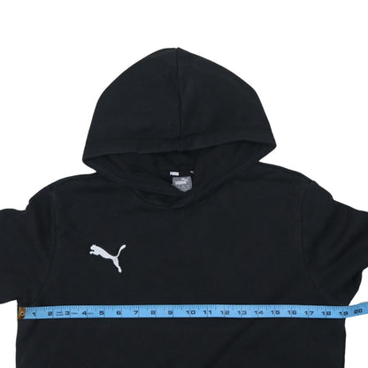 Boys UK Size 15-16 Years PUMA Black Pullover Hoodie