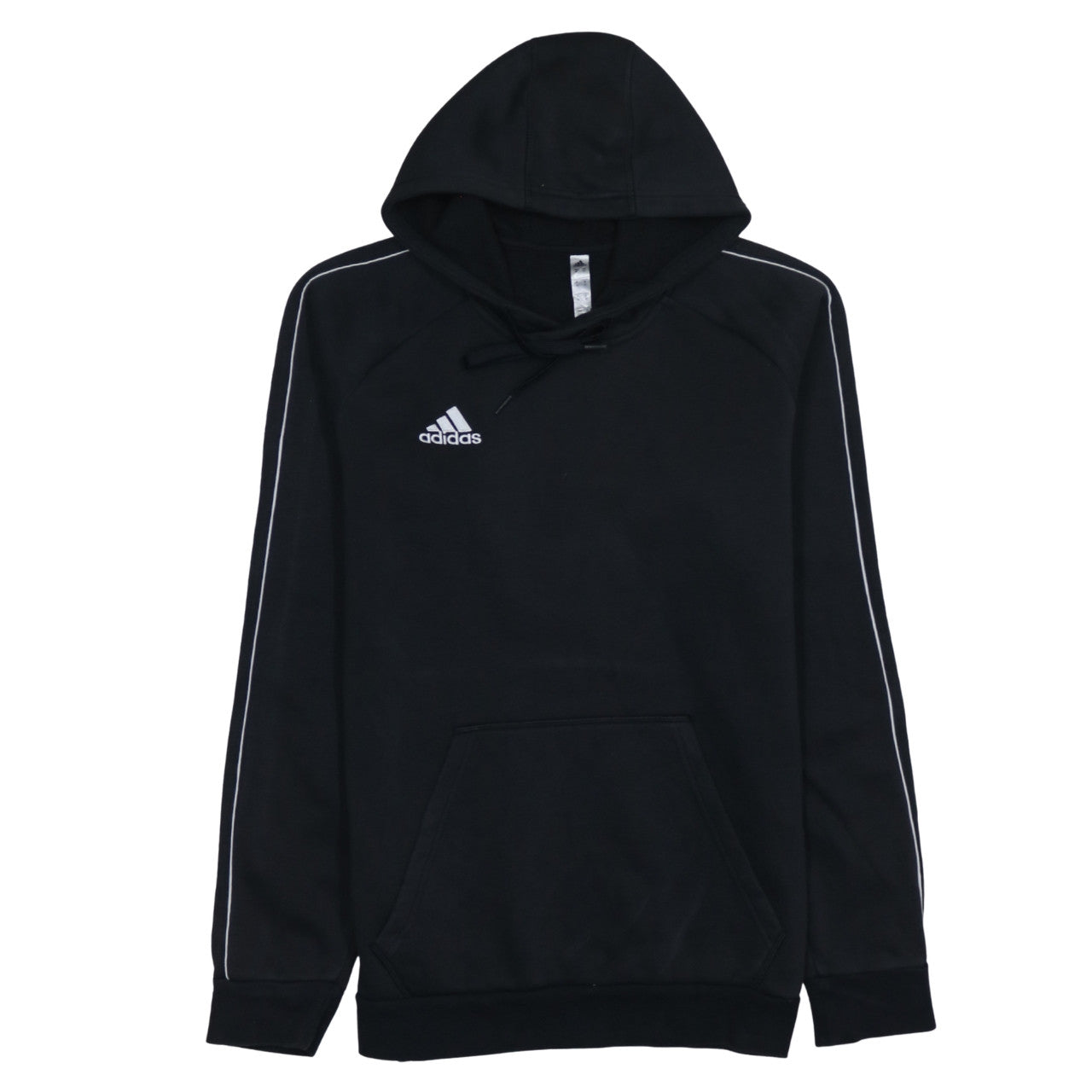 Mens UK Size M adidas Black Pullover Hoodie