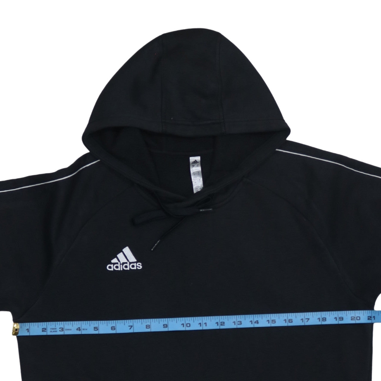 Mens UK Size M adidas Black Pullover Hoodie