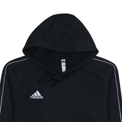 Mens UK Size M adidas Black Pullover Hoodie
