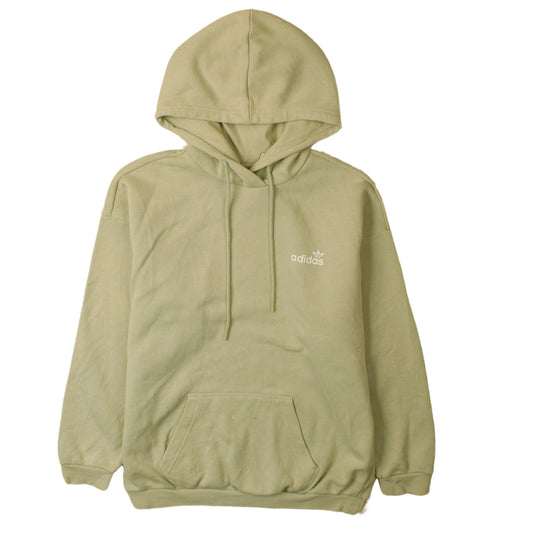 Womens UK Size 12 adidas Green Pullover Hoodie
