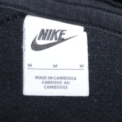 Mens UK Size M Nike Black Pullover Hoodie