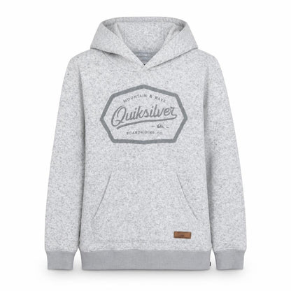 Womens UK Size L Quiksilver Grey Pullover Hoodie