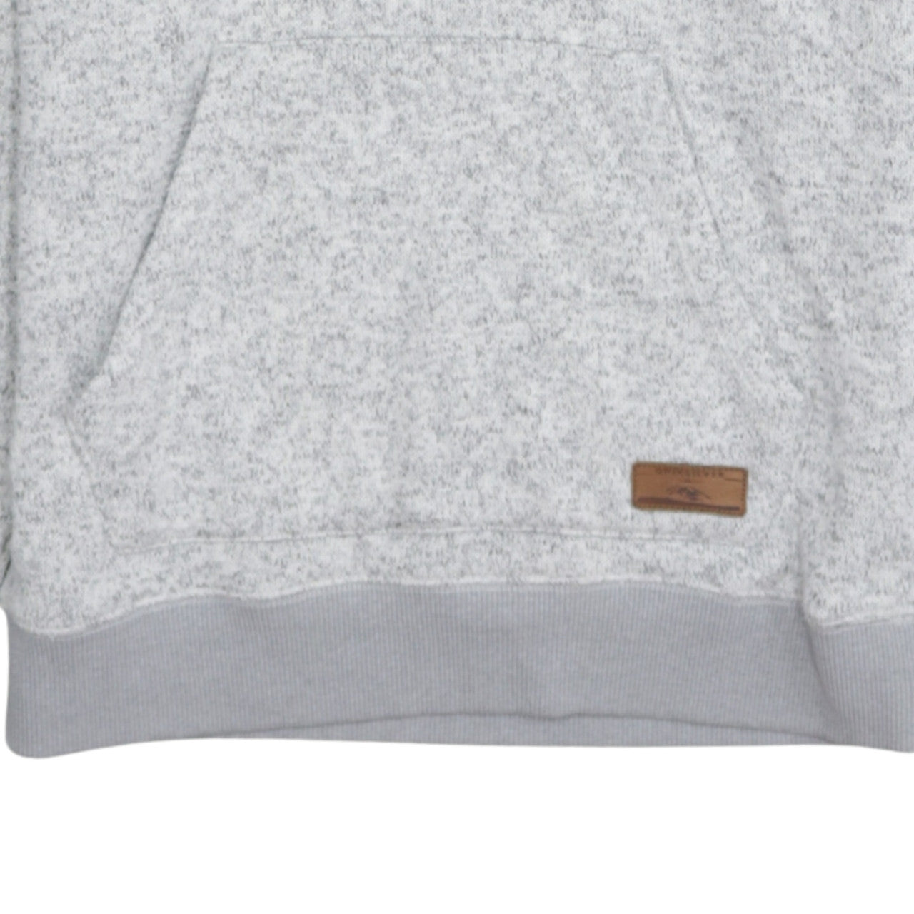 Womens UK Size L Quiksilver Grey Pullover Hoodie