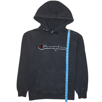 Mens UK Size S Champion Black Pullover Hoodie