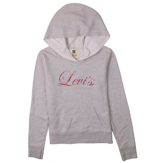 Womens UK Size S Levi's Grey Pullover Hoodie