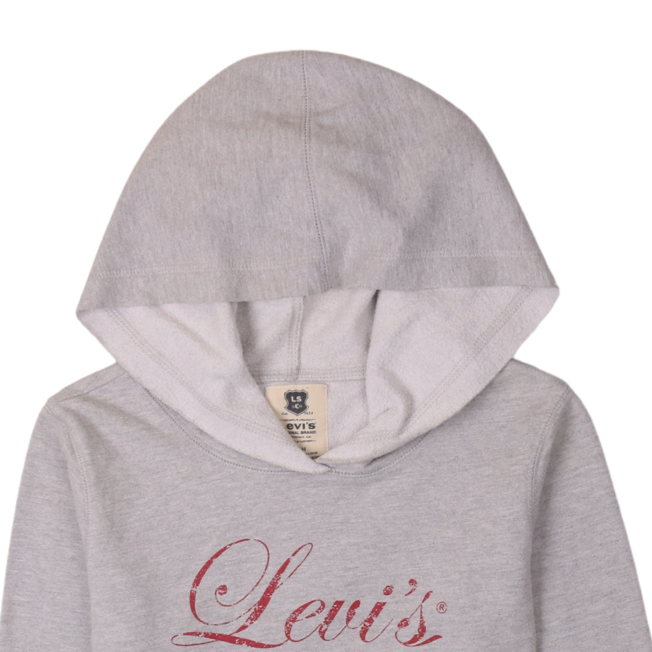 Womens UK Size S Levi's Grey Pullover Hoodie