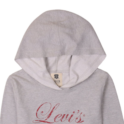 Womens UK Size S Levi's Grey Pullover Hoodie
