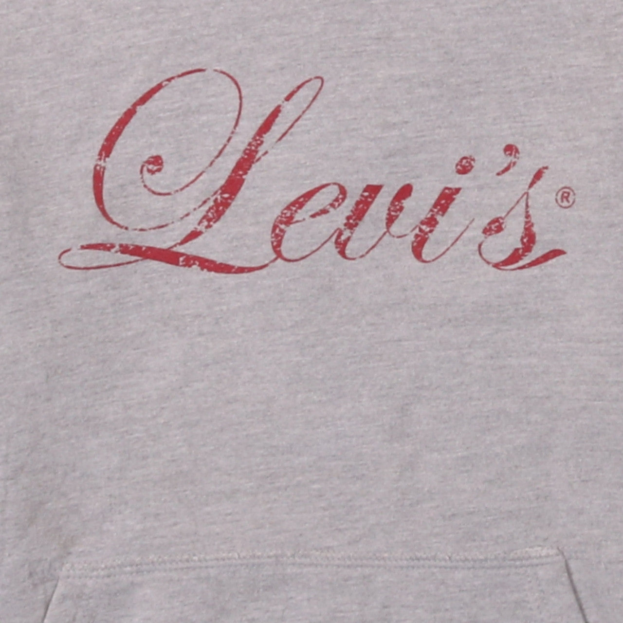 Womens UK Size S Levi's Grey Pullover Hoodie