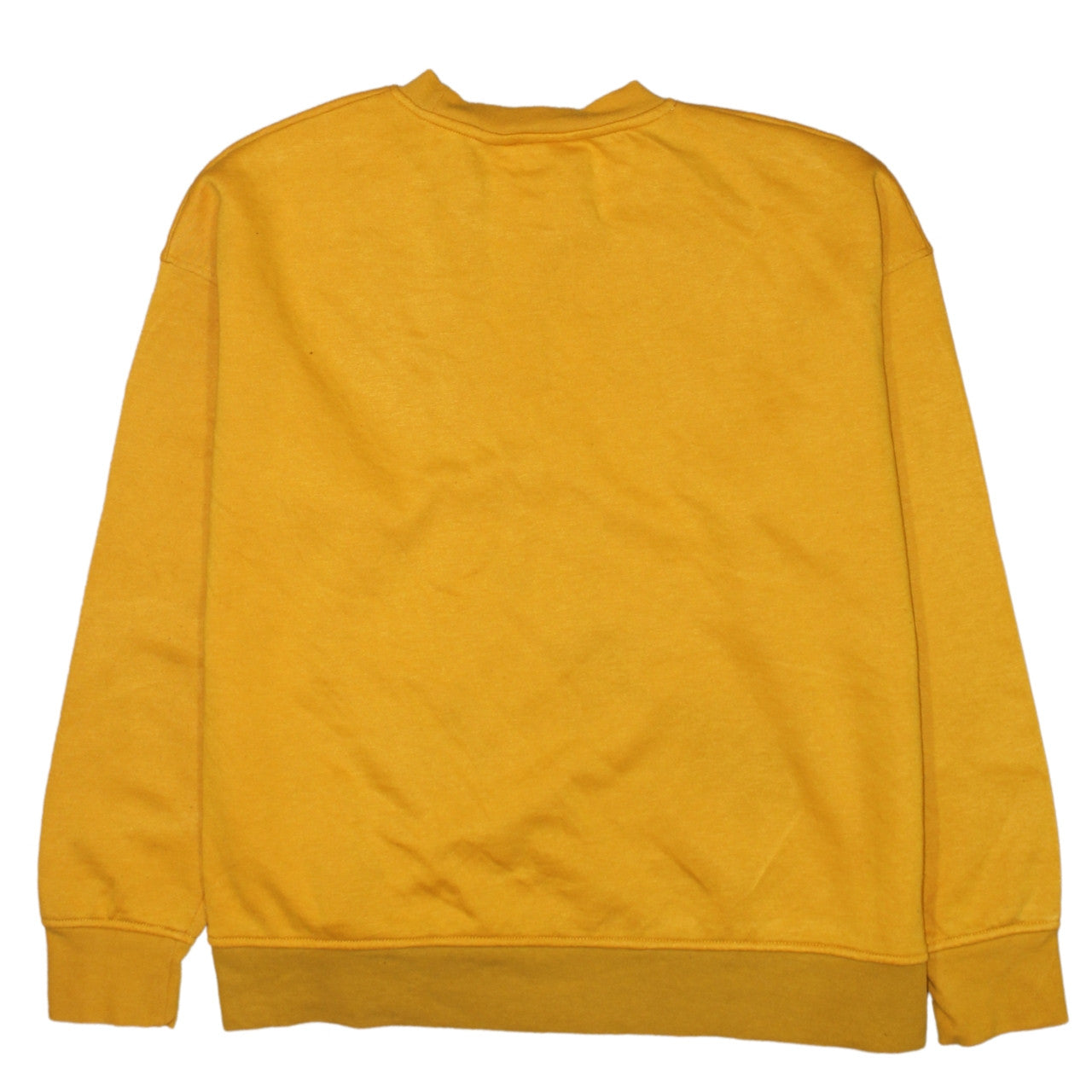 Womens UK Size S Disney Yellow Pullover Sweatshirt
