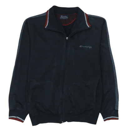 Mens UK Size L Champion Black Full Zip Sweatshirt