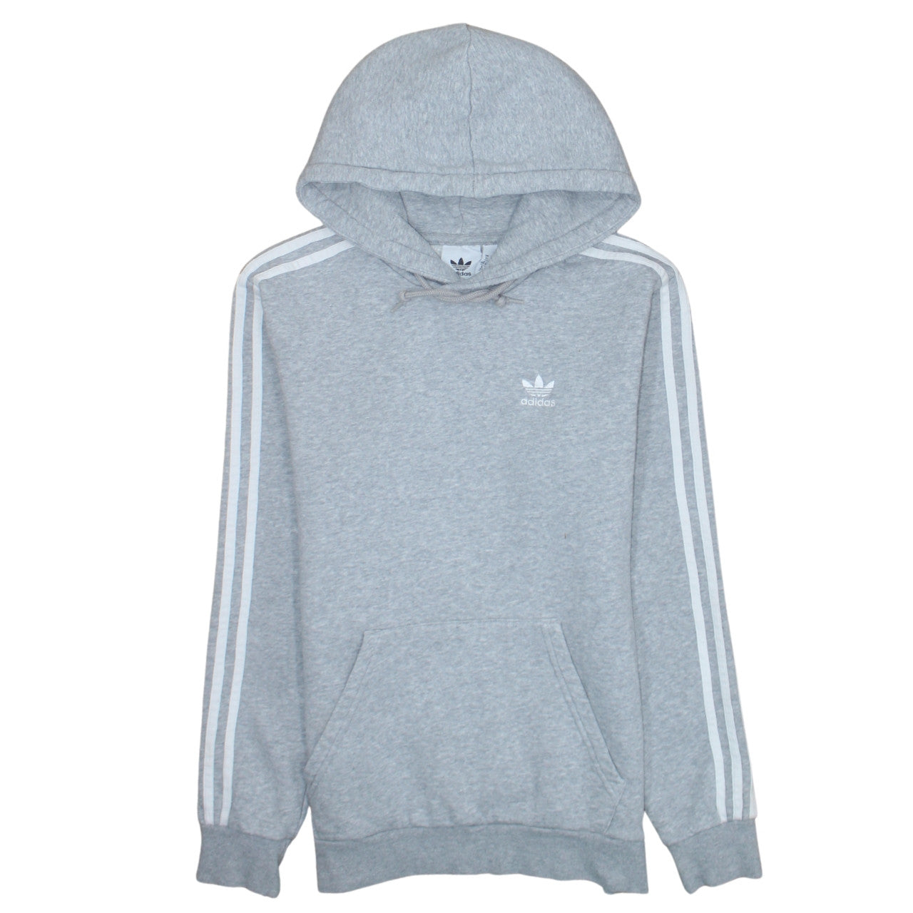 Mens UK Size XS adidas Grey Pullover Hoodie