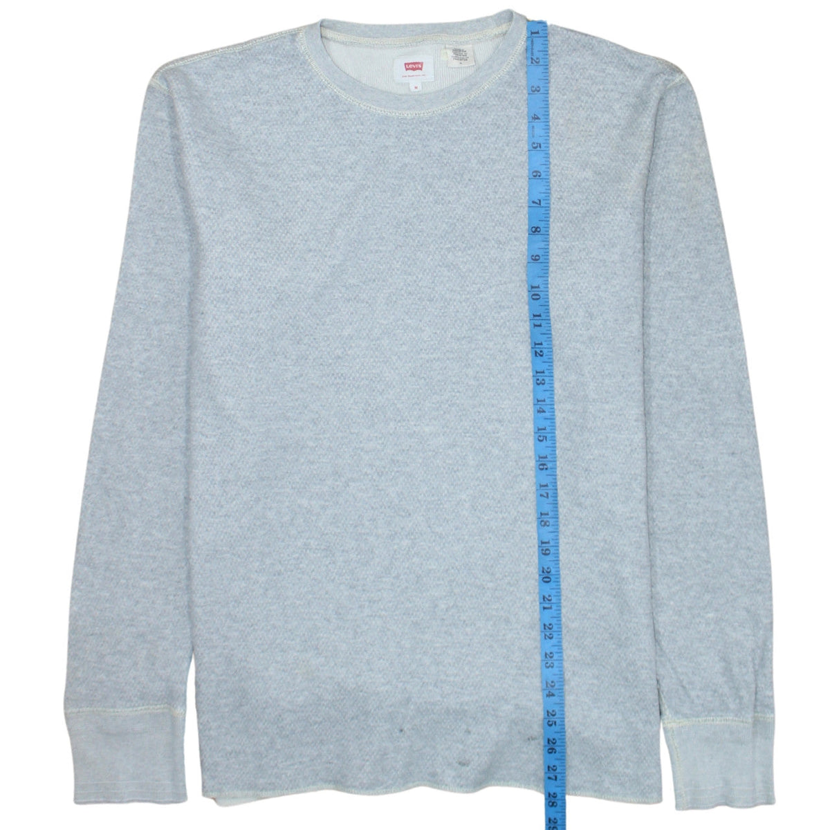 Mens UK Size M Levi's Grey Pullover Sweatshirt