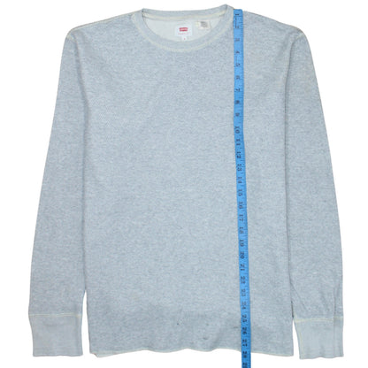 Mens UK Size M Levi's Grey Pullover Sweatshirt