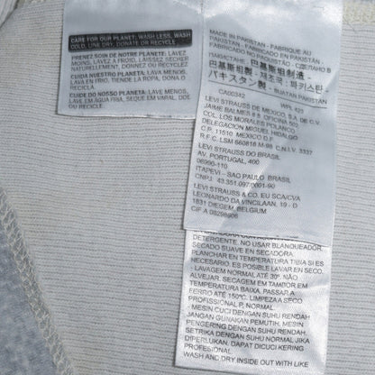 Mens UK Size M Levi's Grey Pullover Sweatshirt