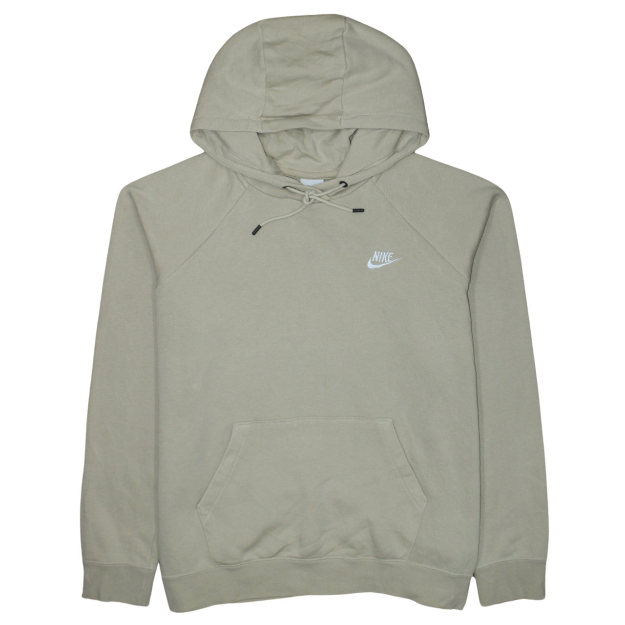 Mens UK Size XL Nike Beige Pullover Hoodie