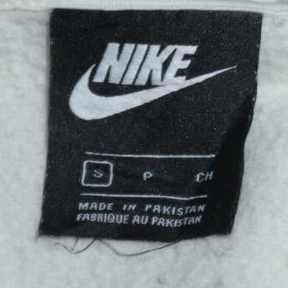 Mens UK Size S Nike White Henley Sweatshirt