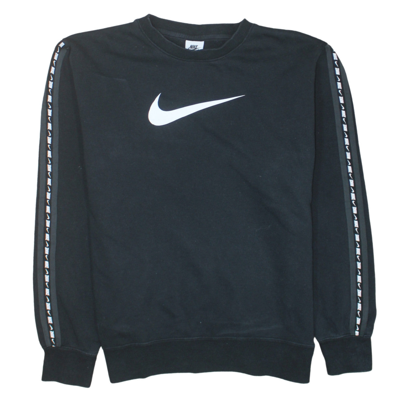 Womens UK Size M Nike Black Pullover Sweatshirt