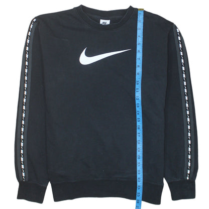 Womens UK Size M Nike Black Pullover Sweatshirt