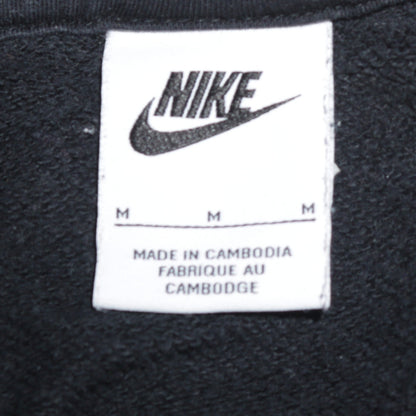 Womens UK Size M Nike Black Pullover Sweatshirt