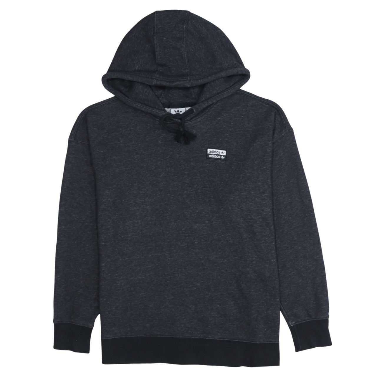 Womens UK Size XS adidas Black Pullover Hoodie