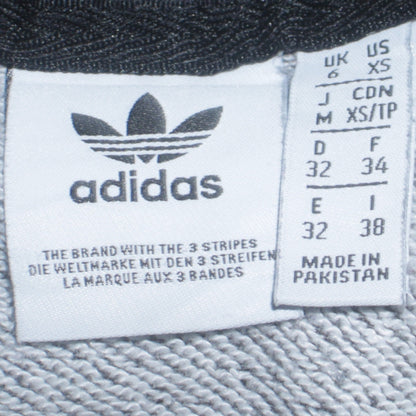 Womens UK Size XS adidas Black Pullover Hoodie
