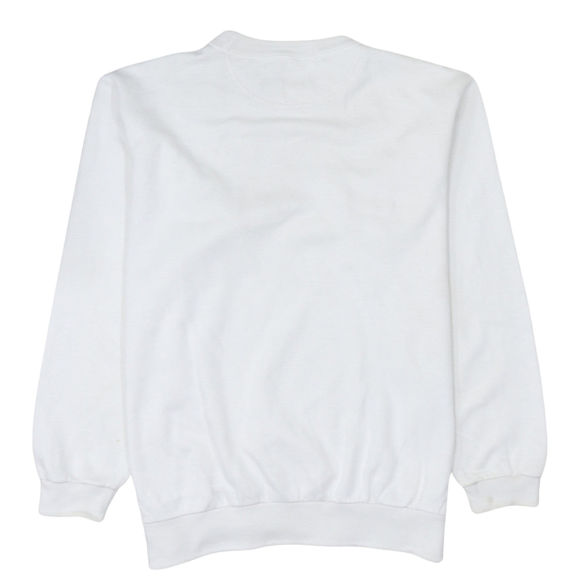 Mens UK Size L Champion White Pullover Sweatshirt