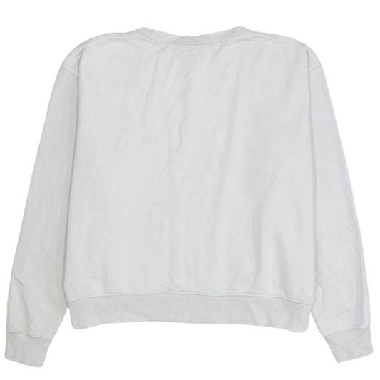 Womens UK Size L Nike White Pullover Sweatshirt