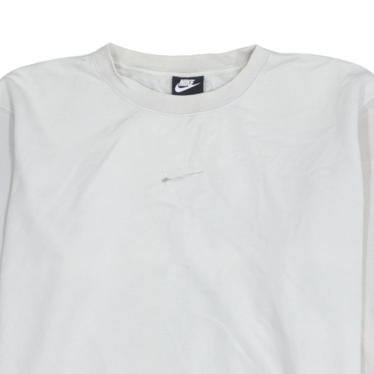 Womens UK Size L Nike White Pullover Sweatshirt