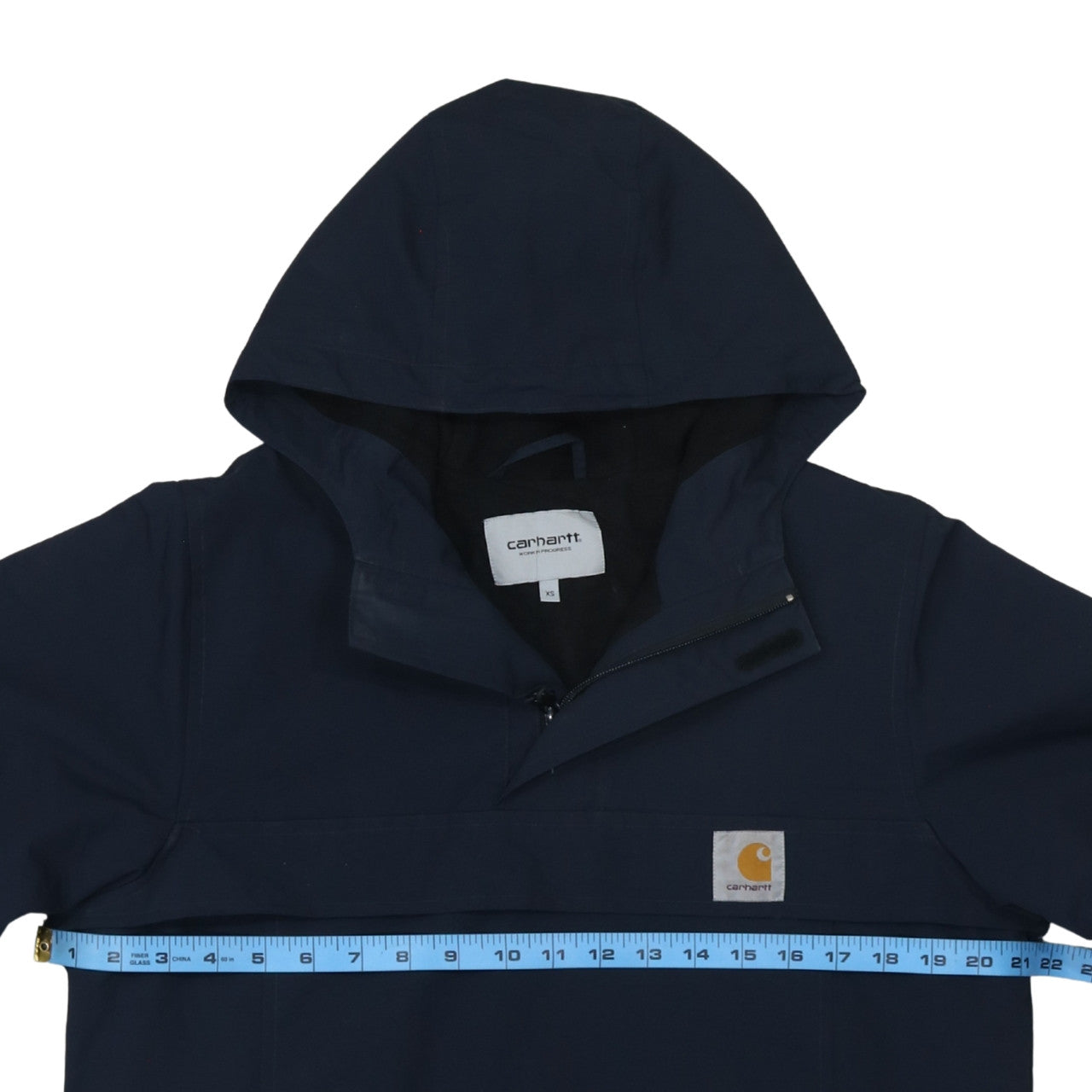 Mens UK Size XS Carhartt Blue Anorak Coat