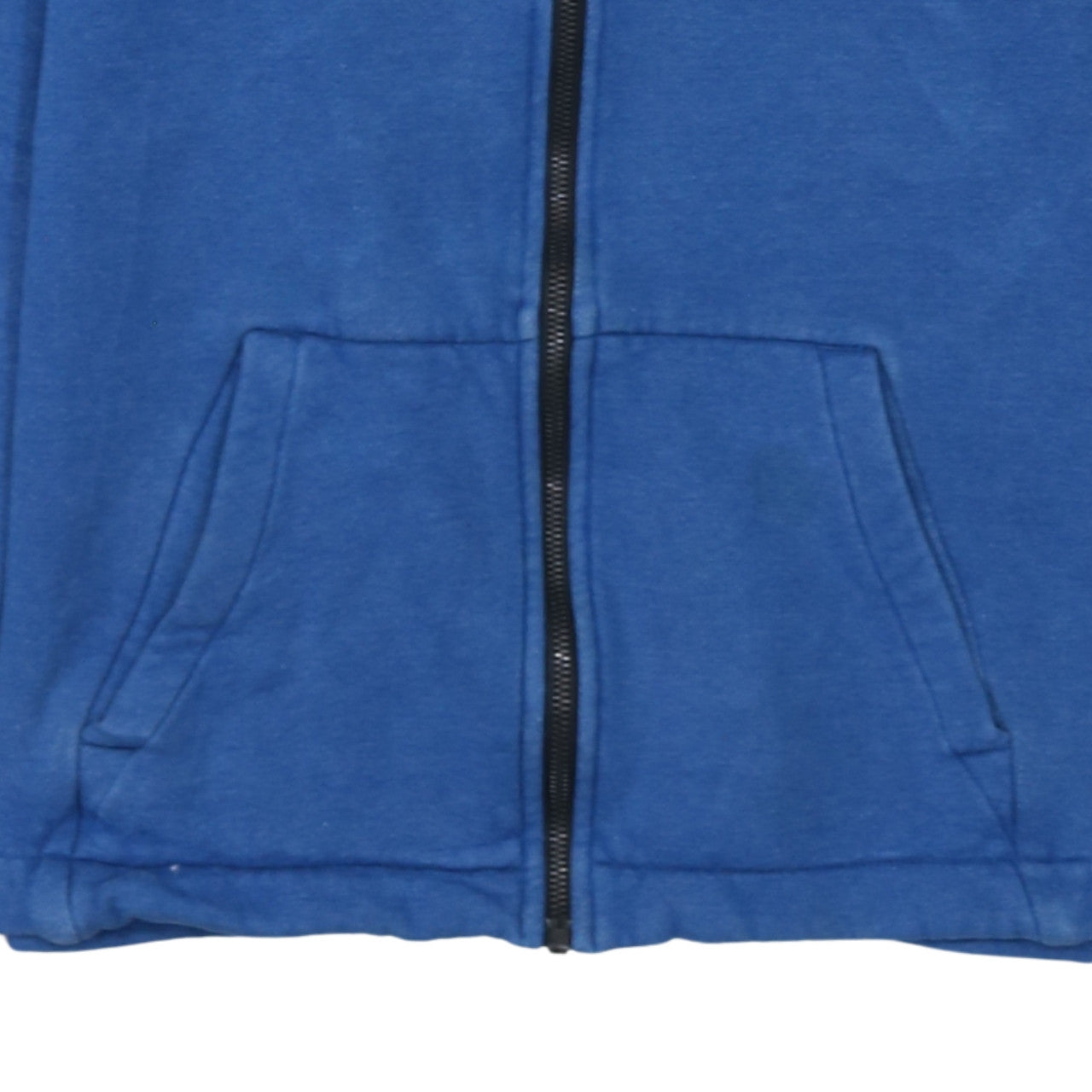 Mens UK Size M Nike Blue Full Zip Hoodie