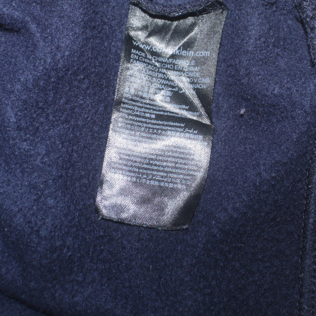 Mens UK Size XS Calvin Klein Blue Pullover Sweatshirt