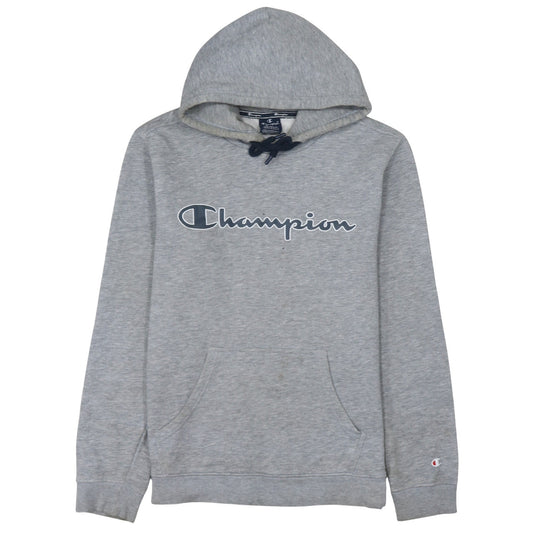 Mens UK Size M Champion Grey Pullover Hoodie