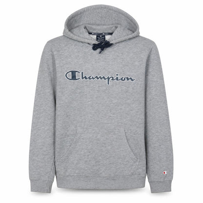 Mens UK Size M Champion Grey Pullover Hoodie