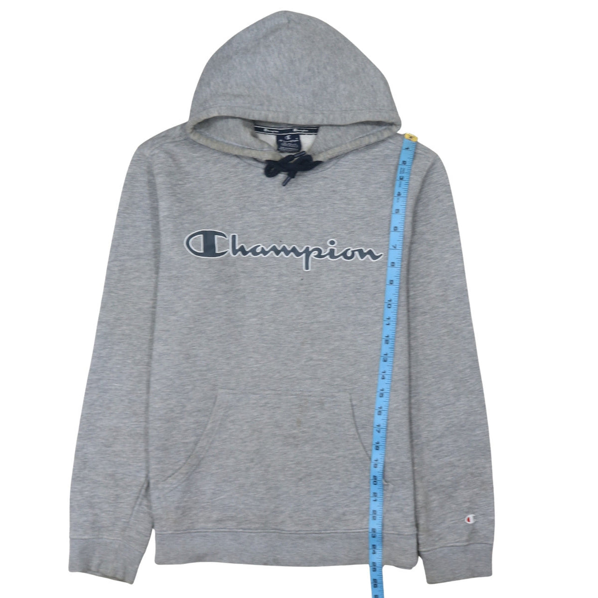 Mens UK Size M Champion Grey Pullover Hoodie
