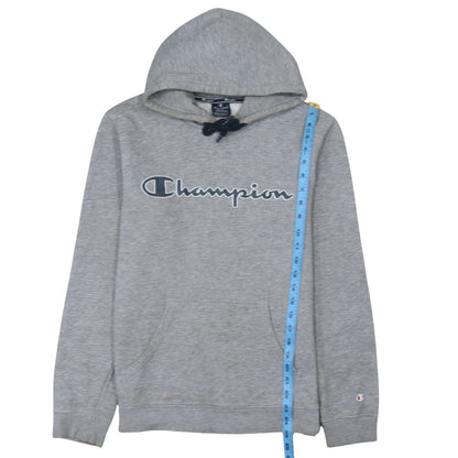 Mens UK Size M Champion Grey Pullover Hoodie