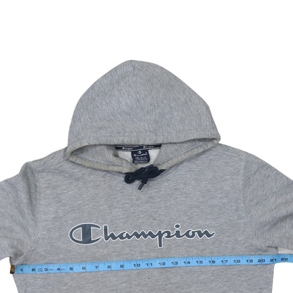 Mens UK Size M Champion Grey Pullover Hoodie