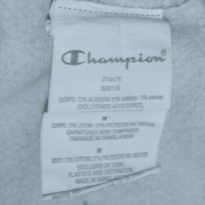 Mens UK Size M Champion Grey Pullover Hoodie