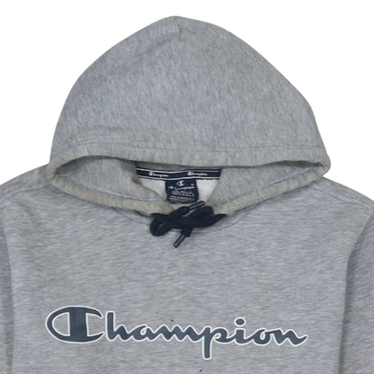 Mens UK Size M Champion Grey Pullover Hoodie