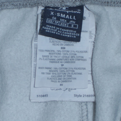 Mens UK Size XS Champion Regular Fit Jogger Grey Trousers