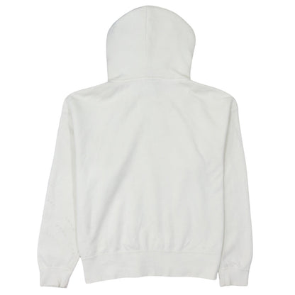 Mens UK Size M Nike White Pullover Hoodie